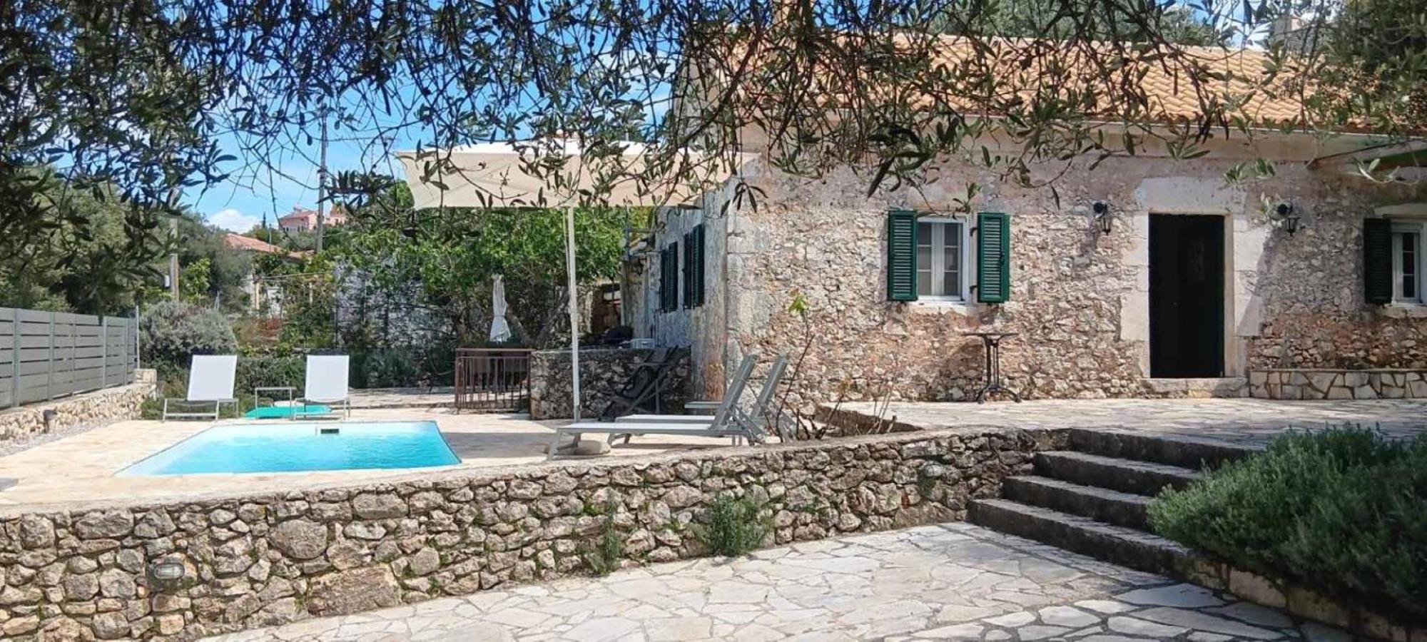 Private Villa Demetra 1768 With Pool - Close To Fiskardo Exterior foto